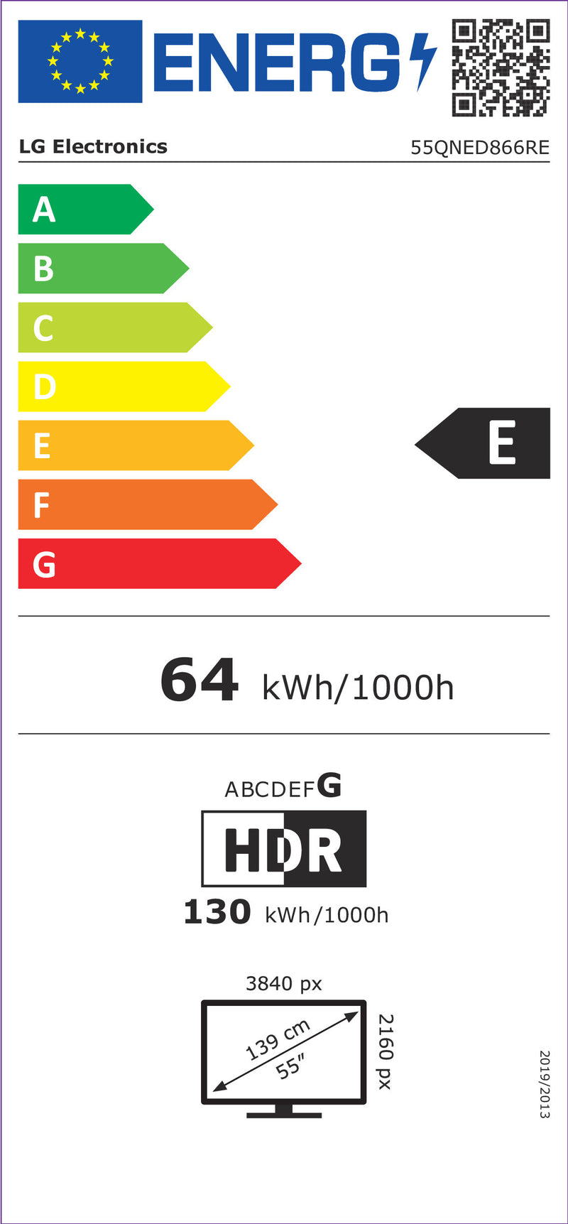 LG QNED MiniLED 55QNED866RE 139,7 cm (55") 4K Ultra HD Smart TV