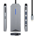 AISENS ASUC-9P001-GR base & duplicador de portas Com fios Thunder