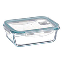 RECIPIENTE DE ALIMENTOS RETANGULAR HERMÉTICA DE BOROSILICATO DE 3