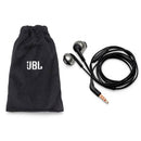 JBL EARPHONES TUNE T205 ECO 3.5" C BOLSA TRANSPORTE BLACK