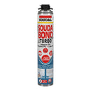 ESPUMA ADESIVA SOUDABON TURBO PISTOLA 750ML SOUDAL.