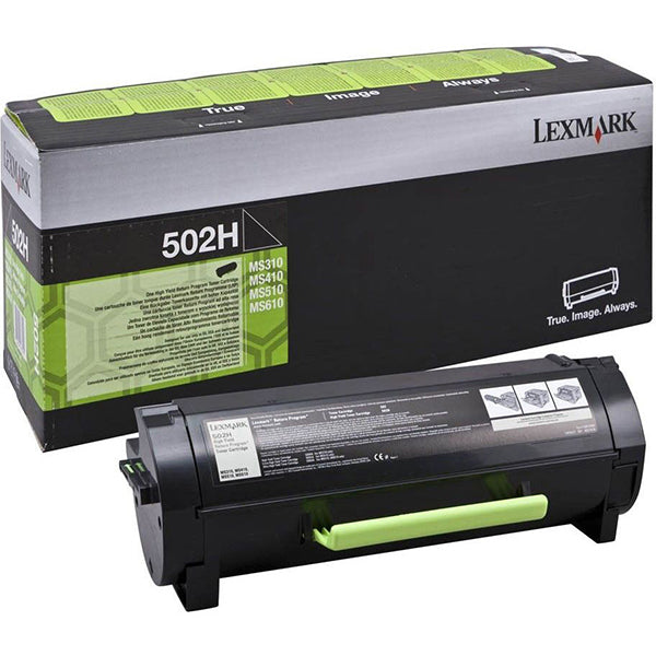 TONER ORIGINAL LEXMARK 502H PRETO