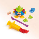 MALA 4 POTES DE 116G MASSA SOFT DOUGH COM FERRAMENTAS ´´CARAS DI