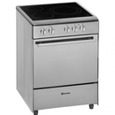 FOGÃO COM FORNO MEIRELES E603X VITROCERÂMICA 3 ZONAS 60CM INOX