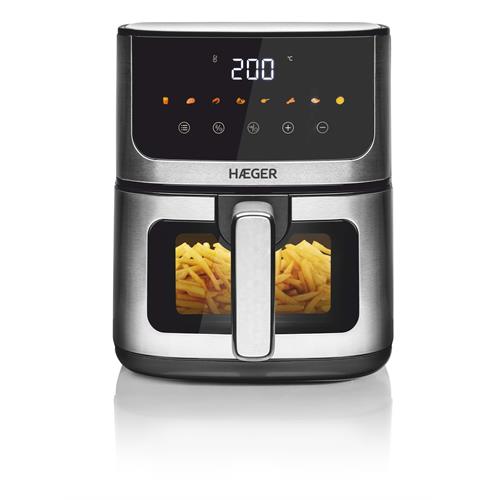 FRITADEIRA SEM ÓLEO HAEGER MAGICWINDOW( 1400 W - 4,7 LITROS - CIN