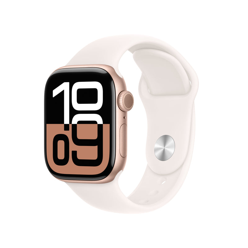 APPLE WATCH SERIES 10 GPS CELLULAR 42MM CAJA DE ALUMINIO ORO ROSA