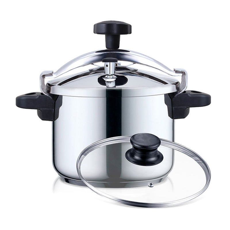 HAEGER PANELA PRESSAO COOKER PLUS 6LTS INOX TAMPA VIDRO