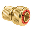 CONECTOR RÁPIDO STOP DE LATÃO BRASS PARRA MANGUEIRA DE 19MM CELLF