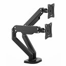 SUPORTE DE SECRETÁRIA FULL-MOTION PARA DUPLO MONITOR 13-32" BLAC