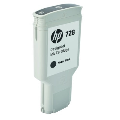 HP Tinteiro DesignJet 728 Preto Mate de 300 ml