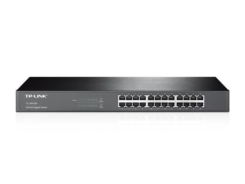 TP-Link TL-SG1024 Não-gerido Gigabit Ethernet (10/100/1000) Preto