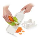 MANDOLINA COM SUPORTE MULTIFUNCIONAL PRÁTICO. TESCOMA