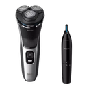 Philips Shaver 3000 Series S3143/02 Máquina de barbear elétrica a