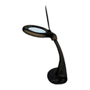 CANDEEIRO ARTICULADO LED LUPA 3X 12X, 4 W 300 LM 6500K, PRETO, 19