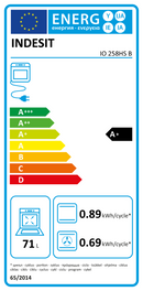 FORNO INDESIT - IO 258HS B