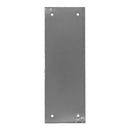 PLACA CEGA, MODELO PLP12, FABRICADA EM AÇO INOXIDÁVEL COM ACABAME