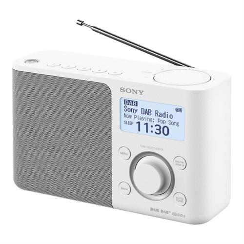 NÁDIO PORTÁTIL SONY XDRS61DW ( PILHAS OU CORRENTE  - BRANCO  - DI