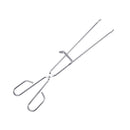 PINÇAS DE AÇO INOXIDAVEL PARA CHURRASQUEIRA. COM PARADA 45CM