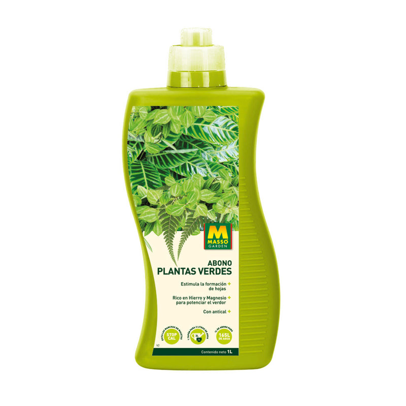 ADUBO PARA PLANTAS VERDES 1 L. 234103 MASSÓ