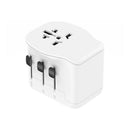 ADAPTADOR UNIVERSAL DE VIAGEM 3 USB (1A+2C) 20 W