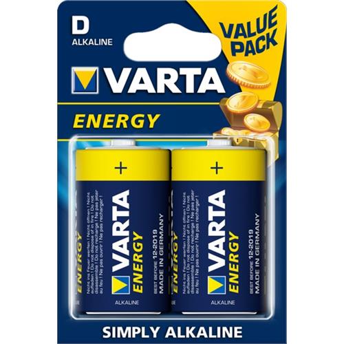 Varta ENERGY D Bateria descartável Alcalino