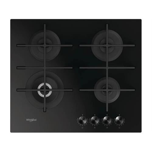 Whirlpool GOWL 628/NB placa Preto Embutido 59 cm Gás 4 zona(s)