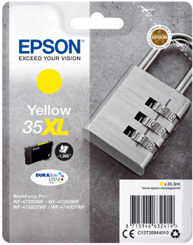 TINTEIRO EPSON AMARELO SERIE 35XL C13T35944010