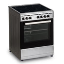 FOGÃO COM FORNO TELEFAC VITROCERÂMICA 855X600X630 6 ZONAS INOX (A