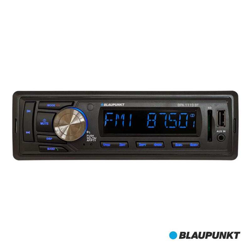 AUTO-RÁDIO MP3 20WX4 C FMSDUSBBLUETOOTH BLAUPUNKT