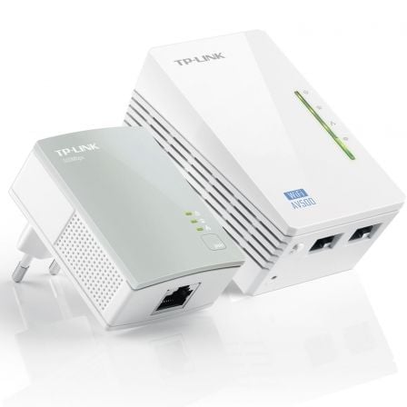 TP-Link TL-WPA4220 KIT 300 Mbit/s Ethernet LAN Wi-Fi Branco 2 uni