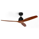 VENTOINHA DE TETO UFESA TIBET ROBLE PRETO( 40 W - 132 CM - 6  )