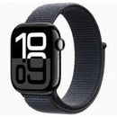 APPLE WATCH SERIES 10 42MM JET BLACK ALUMINIUM CASE WITH INK SPOR
