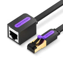 CABO ADAPTADOR DE REDE RJ45 UTP VENTION ICBBI CAT.7 3M PRETO