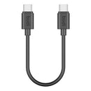 USB-C TO USB-C CABLE BUDI 65W 25CM (BLACK)