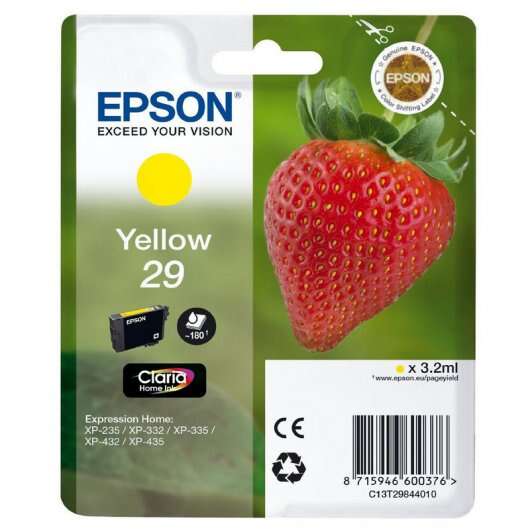 Epson Strawberry C13T29844012 tinteiro 1 unidade(s) Original Rend