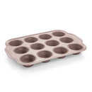 FORMA DE SILICONE PARA 12 MUFFINS, DELÍCIA, 40 X 27,5 X 3,6 CM