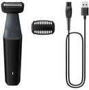 AFEITADORA PHILIPS BODYGROOM SERIES 3000 BG3017 CON BATERÍA 1 ACC