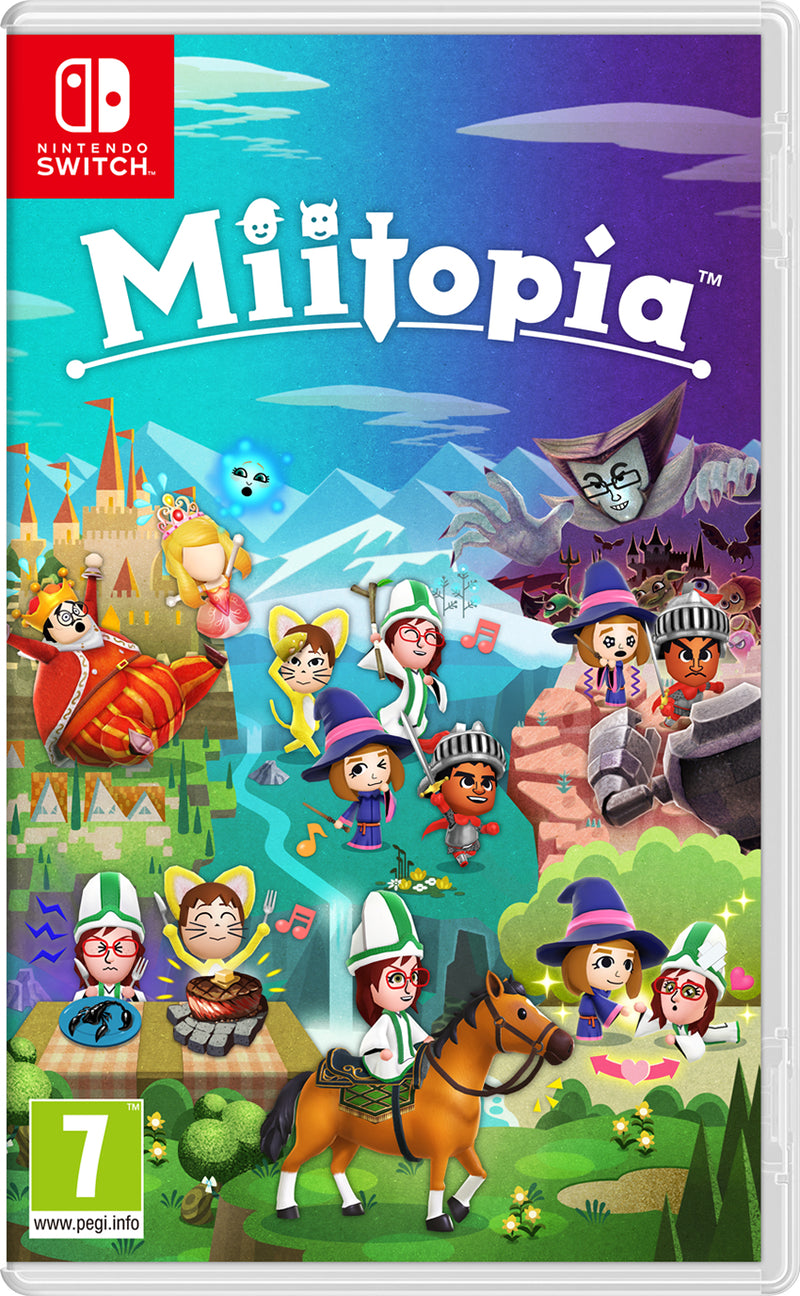 Nintendo Miitopia Padrão Inglês, Espanhol Nintendo Switch