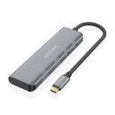 HUB USB TIPO-C AISENS A109-0763 2XUSB 2XUSB TIPO-C CINZA