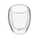 SET 2 UNID. CHÁVENA DE CAFE DE VIDRO DUPLA PAREDE 7CL
