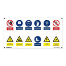 PLACA OBRA MULTIPLA HORIZONTAL PVC 0,4MM 500X900MM NORMALUZ