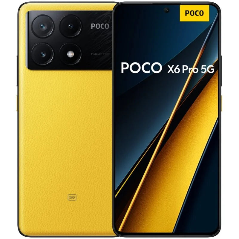 POCO X6 PRO 5G SMARTPHONE PANTALLA AMOLED 6.67 1.5K - 8GB - 256GB