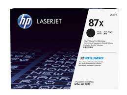 HP Toner LaserJet original 87X preto de elevado rendimento