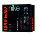 CONJUNTO DE COLÔNIA MAN SUN & WOOD 100 ML + DESODORANTE SPRAY 200