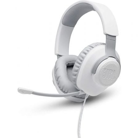 AUSCULTADORES GAMING C FIO JBL QUANTUM 100 OVER EAR WHITE