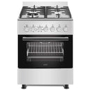 JUNEX FOGAO 60X60CM 4GAS (1WOK) BUT FORNO ELETRICO ESTU IX A