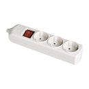 TOMADA DE SUPERFÍCIE BIPOLAR COM 3 TOMADAS COM T/TL 10/16A 250V C