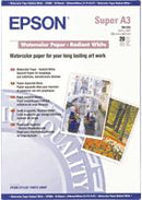 Epson Watercolor Paper - Radiant White, DIN A3+, 190g/m², 20 Folh