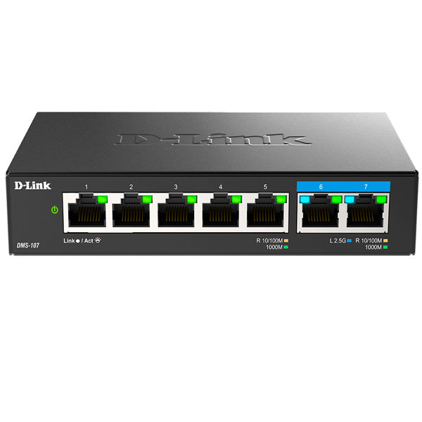 7-PORT MULTI-GIGABIT UNMANAGED SWITCH