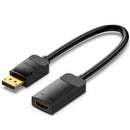 CABO CONVERSOR VENTION HBZBB DISPLAYPORT MACHO - HDMI 4K HEMBRA 1